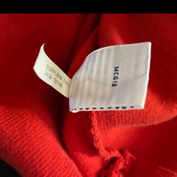 Polo by Ralph Lauren Quarter Zip Red Pullover - Picture 5 of 5